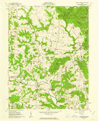 Download a high-resolution, GPS-compatible USGS topo map for Sinking Spring, OH (1962 edition)