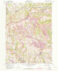 Download a high-resolution, GPS-compatible USGS topo map for Smithfield, OH (1973 edition)