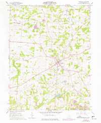 Download a high-resolution, GPS-compatible USGS topo map for Somerset, OH (1977 edition)