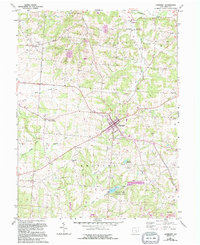 Download a high-resolution, GPS-compatible USGS topo map for Somerset, OH (1994 edition)