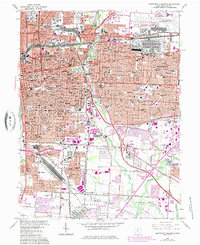 Download a high-resolution, GPS-compatible USGS topo map for Southeast Columbus, OH (1985 edition)