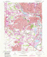Download a high-resolution, GPS-compatible USGS topo map for Southwest Columbus, OH (1982 edition)