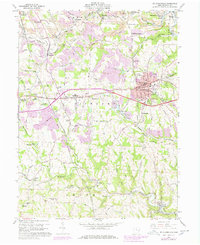 Download a high-resolution, GPS-compatible USGS topo map for St Clairsville, OH (1978 edition)