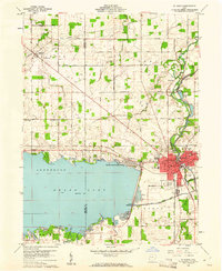 Download a high-resolution, GPS-compatible USGS topo map for St Marys, OH (1961 edition)