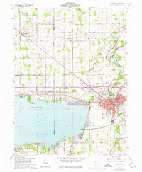 Download a high-resolution, GPS-compatible USGS topo map for St Marys, OH (1975 edition)