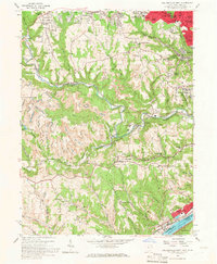 Download a high-resolution, GPS-compatible USGS topo map for Steubenville West, OH (1967 edition)