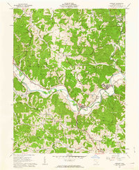 Download a high-resolution, GPS-compatible USGS topo map for Stewart, OH (1962 edition)