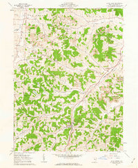 Download a high-resolution, GPS-compatible USGS topo map for Stone Creek, OH (1963 edition)