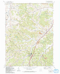 Download a high-resolution, GPS-compatible USGS topo map for Stone Creek, OH (1993 edition)