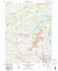Download a high-resolution, GPS-compatible USGS topo map for Sugarcreek, OH (1998 edition)