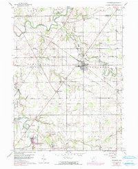 1960 Map of Sycamore, OH, 1991 Print