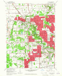 Download a high-resolution, GPS-compatible USGS topo map for Sylvania, OH (1967 edition)