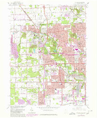 Download a high-resolution, GPS-compatible USGS topo map for Sylvania, OH (1980 edition)