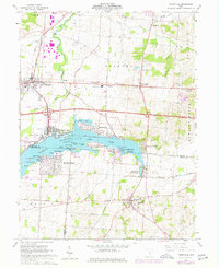Download a high-resolution, GPS-compatible USGS topo map for Thornville, OH (1977 edition)