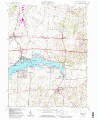 Download a high-resolution, GPS-compatible USGS topo map for Thornville, OH (1995 edition)