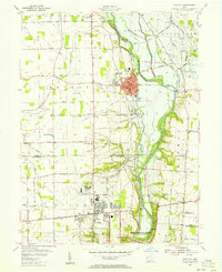 Download a high-resolution, GPS-compatible USGS topo map for Tipp City, OH (1956 edition)