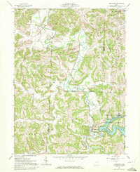 Download a high-resolution, GPS-compatible USGS topo map for Tippecanoe, OH (1972 edition)