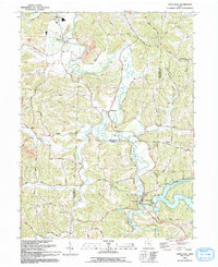 Download a high-resolution, GPS-compatible USGS topo map for Tippecanoe, OH (1993 edition)