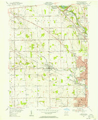 Download a high-resolution, GPS-compatible USGS topo map for Trotwood, OH (1956 edition)