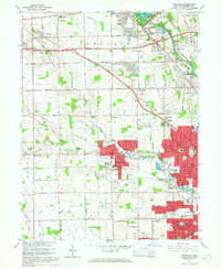 Download a high-resolution, GPS-compatible USGS topo map for Trotwood, OH (1967 edition)