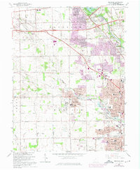 Download a high-resolution, GPS-compatible USGS topo map for Trotwood, OH (1975 edition)