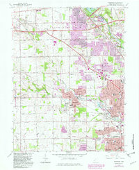 Download a high-resolution, GPS-compatible USGS topo map for Trotwood, OH (1982 edition)