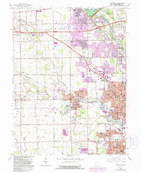 Download a high-resolution, GPS-compatible USGS topo map for Trotwood, OH (1988 edition)