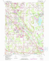 Download a high-resolution, GPS-compatible USGS topo map for Twinsburg, OH (1985 edition)