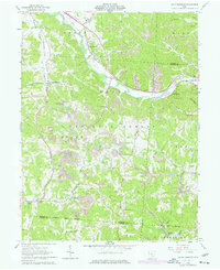 Download a high-resolution, GPS-compatible USGS topo map for Union Furnace, OH (1977 edition)