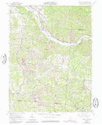 Download a high-resolution, GPS-compatible USGS topo map for Union Furnace, OH (1985 edition)