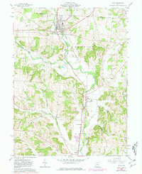 Download a high-resolution, GPS-compatible USGS topo map for Utica, OH (1981 edition)