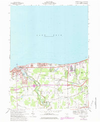 preview thumbnail of historical topo map of Lorain County, OH in 1969