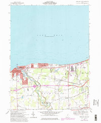 Download a high-resolution, GPS-compatible USGS topo map for Vermilion East, OH (1979 edition)