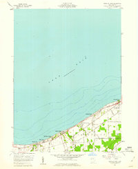 Download a high-resolution, GPS-compatible USGS topo map for Vermilion West, OH (1960 edition)