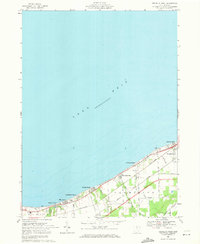 Download a high-resolution, GPS-compatible USGS topo map for Vermilion West, OH (1971 edition)