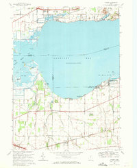 Download a high-resolution, GPS-compatible USGS topo map for Vickery, OH (1971 edition)
