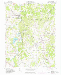 Download a high-resolution, GPS-compatible USGS topo map for Vinton, OH (1977 edition)