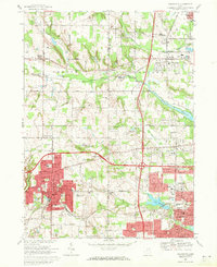 Download a high-resolution, GPS-compatible USGS topo map for Wadsworth, OH (1971 edition)