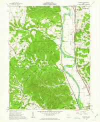 Download a high-resolution, GPS-compatible USGS topo map for Wakefield, OH (1963 edition)