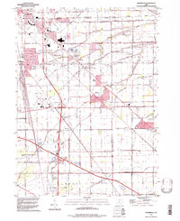 Download a high-resolution, GPS-compatible USGS topo map for Walbridge, OH (1998 edition)