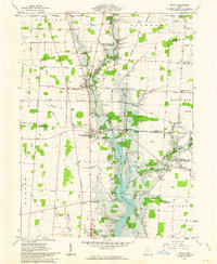 Download a high-resolution, GPS-compatible USGS topo map for Waldo, OH (1963 edition)