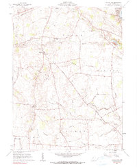 Download a high-resolution, GPS-compatible USGS topo map for Walnut Run, OH (1991 edition)