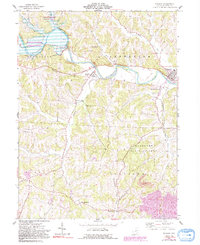 Download a high-resolution, GPS-compatible USGS topo map for Warsaw, OH (1992 edition)