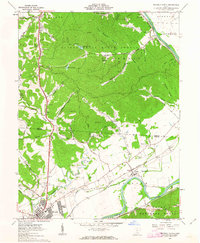 Download a high-resolution, GPS-compatible USGS topo map for Waverly North, OH (1963 edition)
