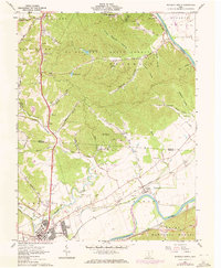 Download a high-resolution, GPS-compatible USGS topo map for Waverly North, OH (1972 edition)