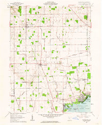 Download a high-resolution, GPS-compatible USGS topo map for Waynesfield, OH (1962 edition)