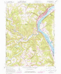 Download a high-resolution, GPS-compatible USGS topo map for Wellsville, OH (1978 edition)