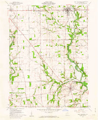 Download a high-resolution, GPS-compatible USGS topo map for West Alexandria, OH (1962 edition)