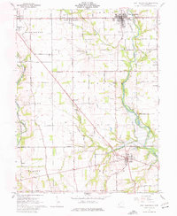 Download a high-resolution, GPS-compatible USGS topo map for West Alexandria, OH (1977 edition)