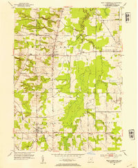 Download a high-resolution, GPS-compatible USGS topo map for West Farmington, OH (1954 edition)